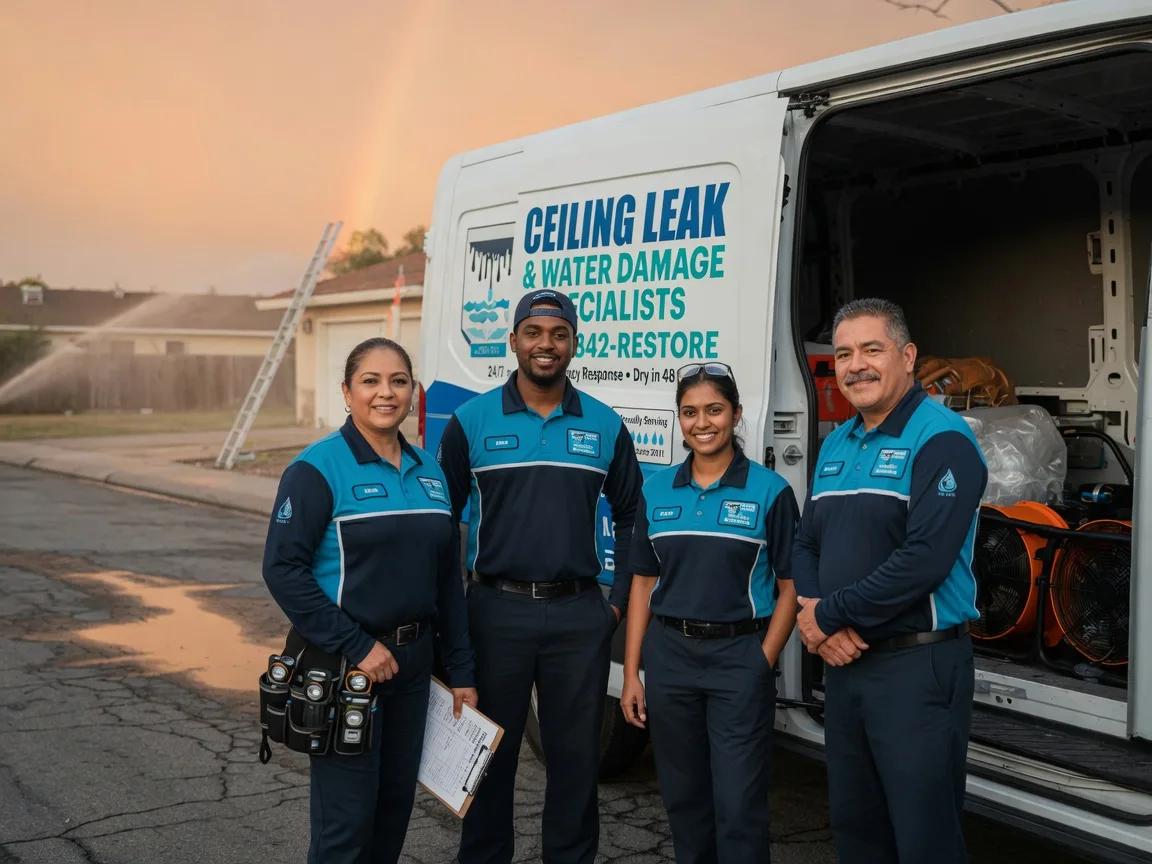 Ceiling Leak Cleanup company in Rocky Ridge, OH