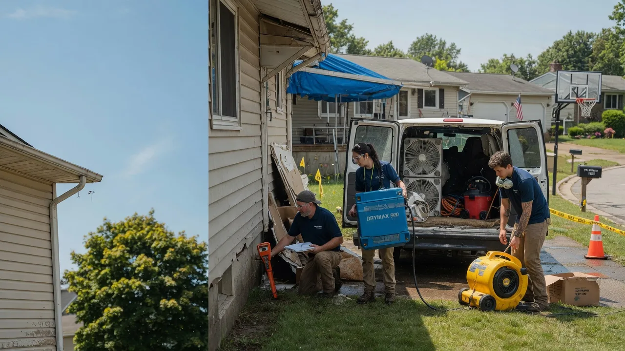 Ceiling Leak Cleanup in Rocky Ridge, OH near me